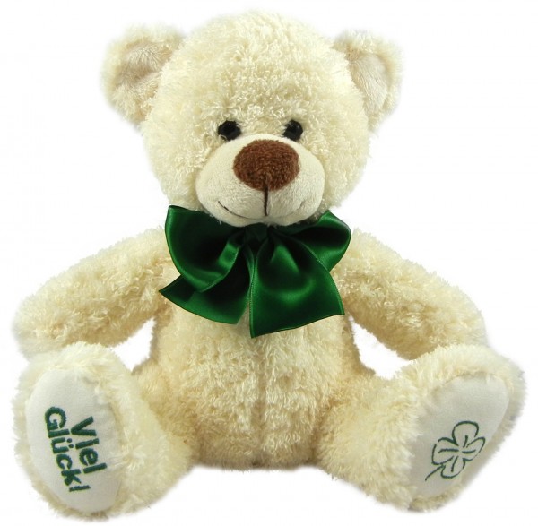 Wünsche-Teddy "Viel Glück"