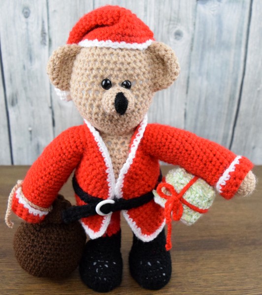 Unikat Weihnachtshäkelmann