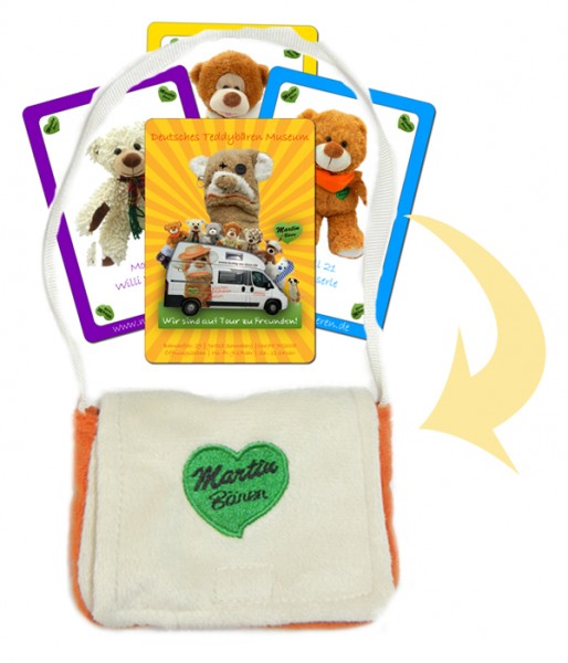 Kartenspiel Quatschkopf & Freunde in der Teddytasche