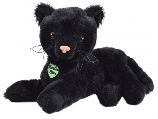 Bastelset Schwarze Katze Helene zum Selberstopfen 